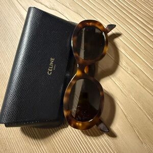 Celine Brown Tortoise Sunglasses